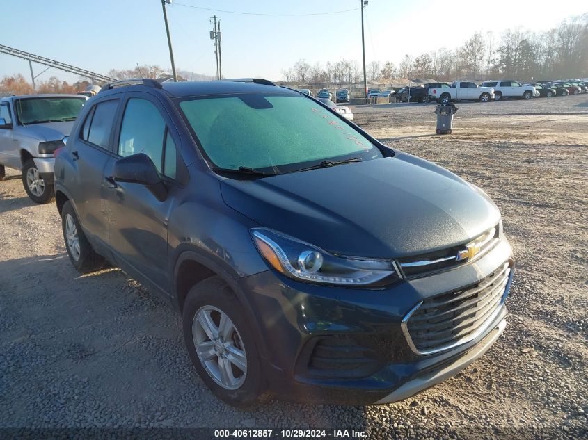 VIN KL7CJPSB9MB310544 2021 Chevrolet Trax, Awd Lt no.1