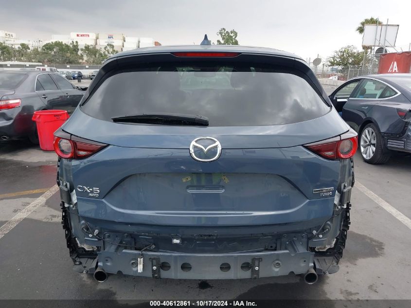 2021 Mazda Cx-5 Carbon Edition Turbo VIN: JM3KFBCYXM0386833 Lot: 40612861