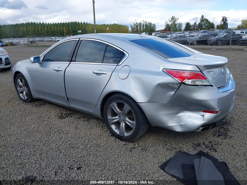 2012 ACURA TL VIN: 19UUA9F57CA008179