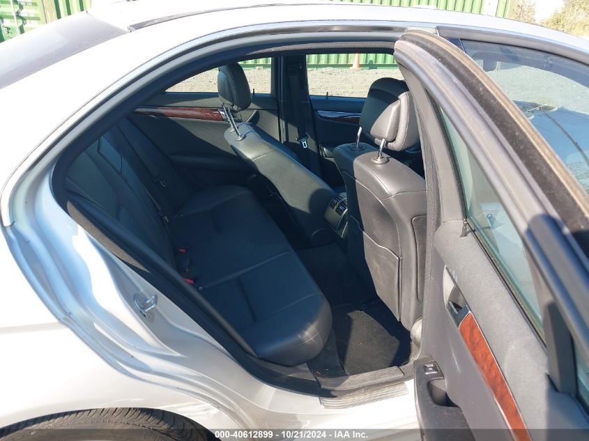 2010 Mercedes-Benz C 300 Luxury 4Matic/Sport 4Matic VIN: WDDGF8BB7AF476406 Lot: 40612899