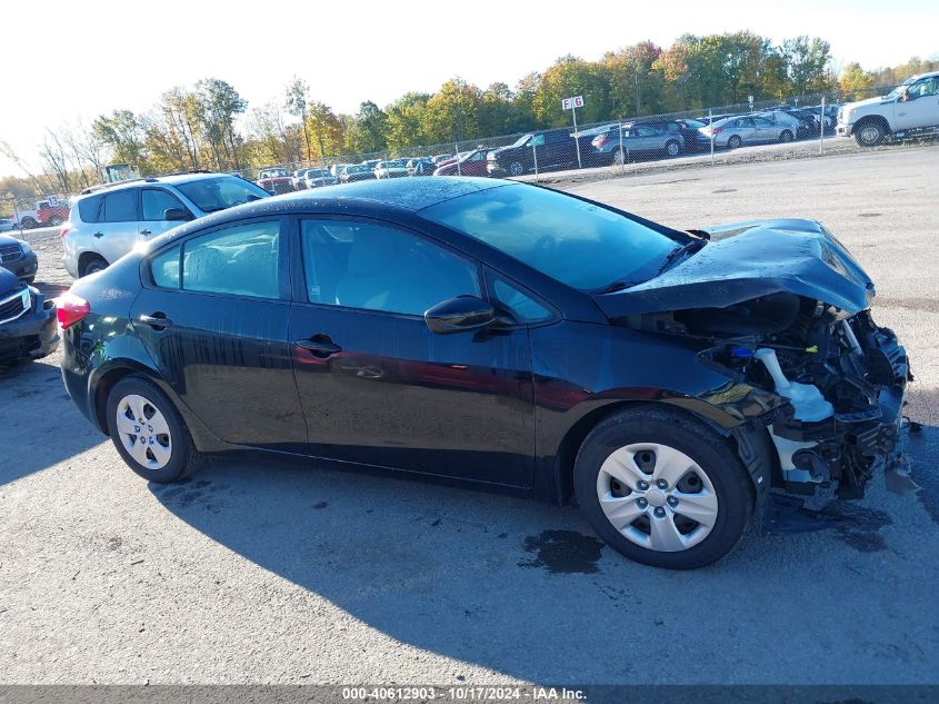 2016 Kia Forte Lx VIN: KNAFK4A63G5541908 Lot: 40612903