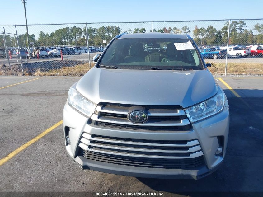 2017 Toyota Highlander Xle VIN: 5TDKZRFH2HS512951 Lot: 40612914