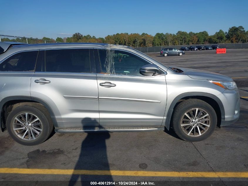 2017 Toyota Highlander Xle VIN: 5TDKZRFH2HS512951 Lot: 40612914