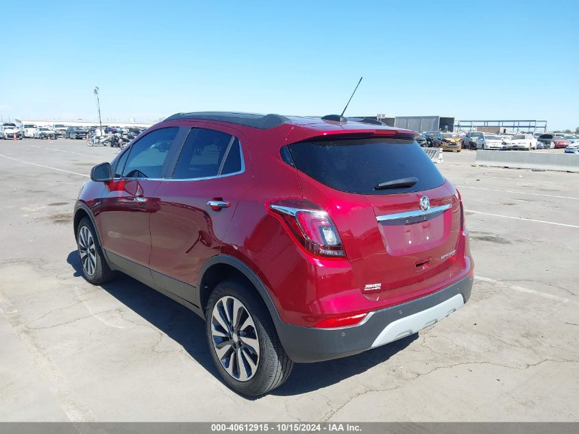 2022 Buick Encore Awd Preferred VIN: KL4CJESM7NB512531 Lot: 40612915