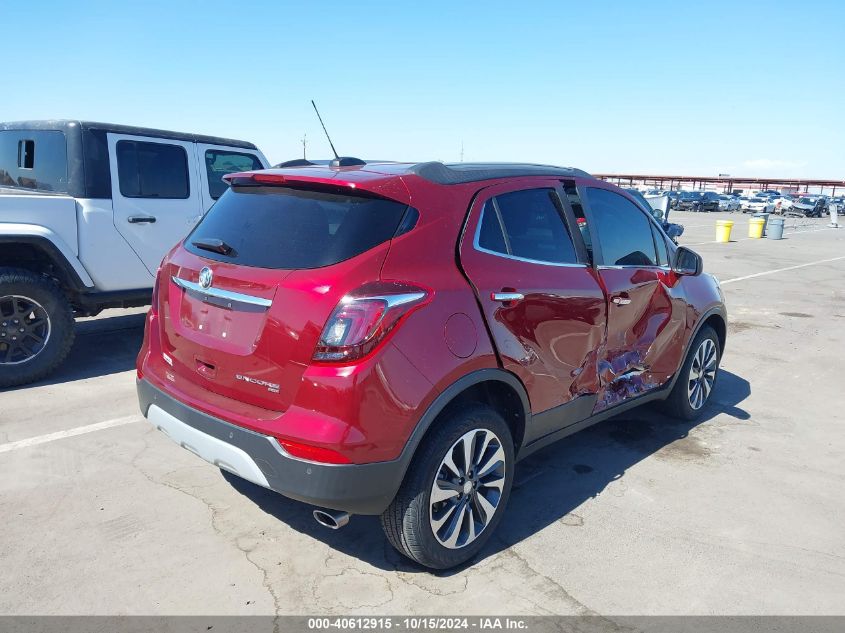 2022 Buick Encore Awd Preferred VIN: KL4CJESM7NB512531 Lot: 40612915