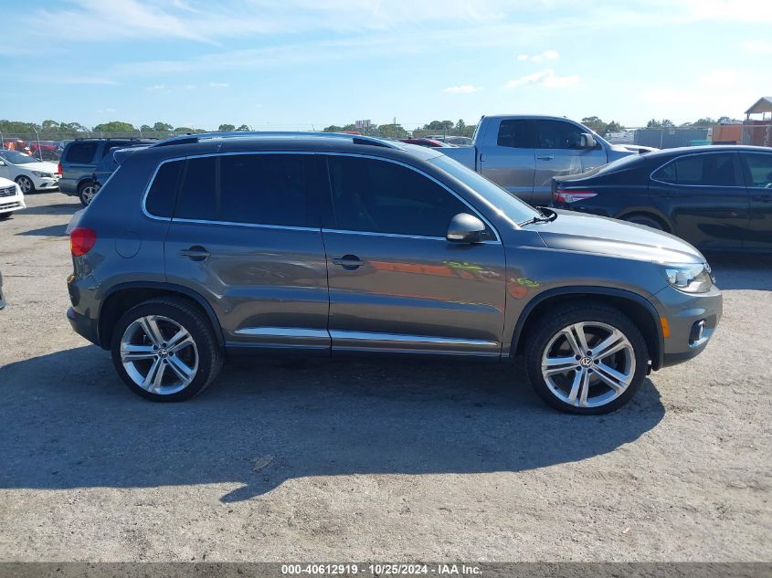 2014 Volkswagen Tiguan R-Line VIN: WVGBV3AX1EW097118 Lot: 40612919