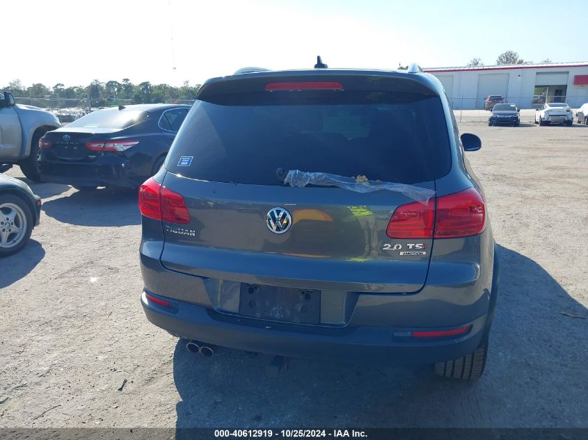 2014 Volkswagen Tiguan R-Line VIN: WVGBV3AX1EW097118 Lot: 40612919