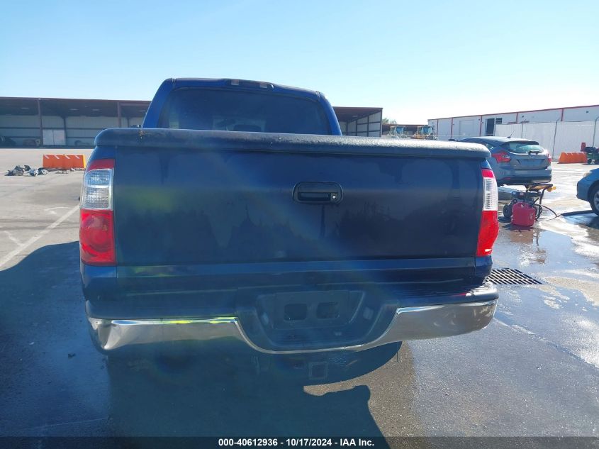 2006 Toyota Tundra Double Cab Sr5 VIN: 5TBDT44156S526688 Lot: 40612936