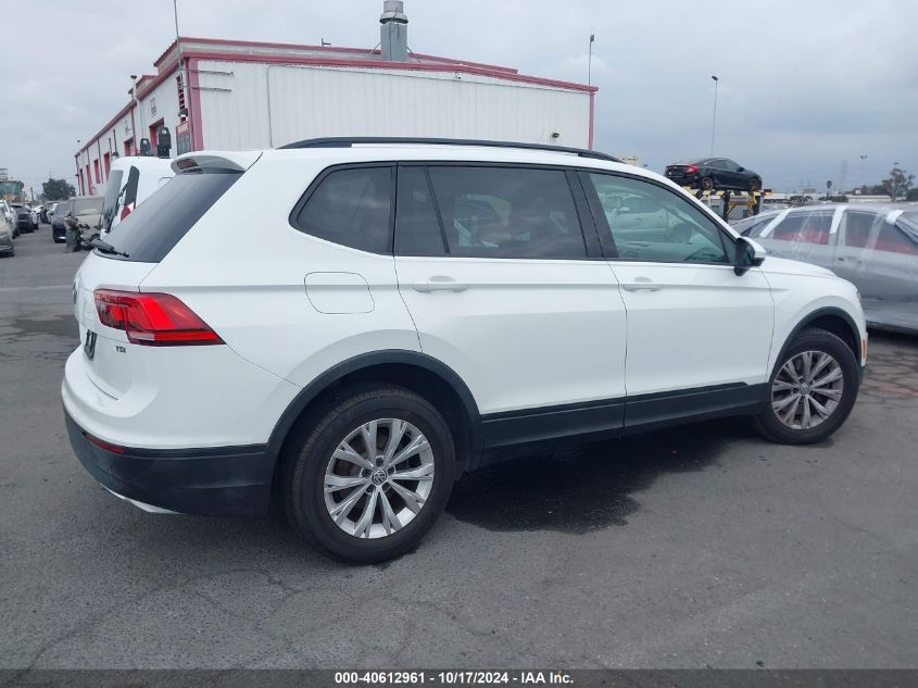 2018 Volkswagen Tiguan 2.0T S VIN: 3VV1B7AX7JM088080 Lot: 40612961