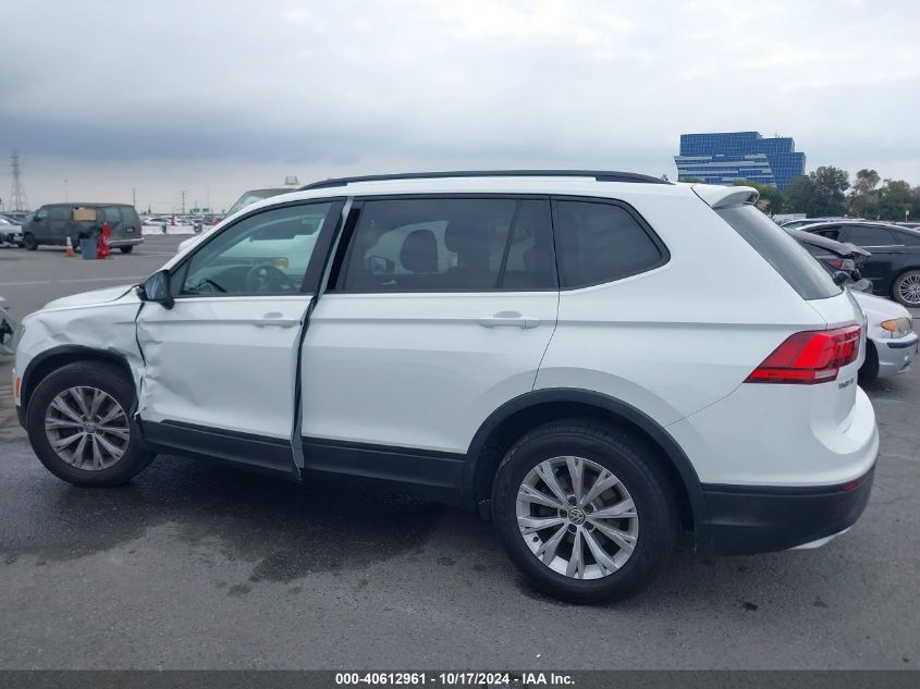 2018 Volkswagen Tiguan 2.0T S VIN: 3VV1B7AX7JM088080 Lot: 40612961