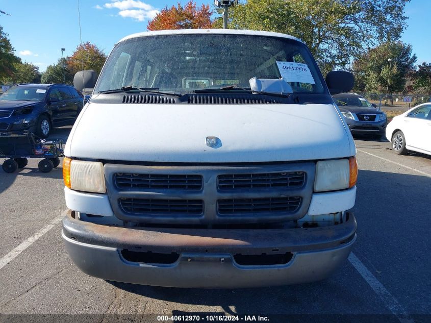 1998 Dodge Ram Van 2500 Commercial/Commercial Maxi/Conversion VIN: 2B7JB21Z5WK131066 Lot: 40612970