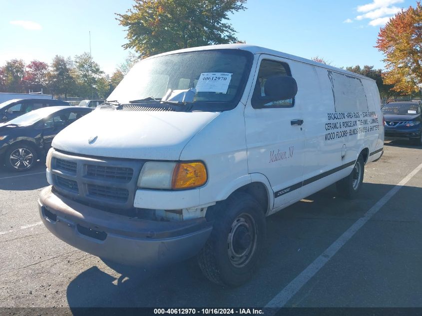 1998 Dodge Ram Van 2500 Commercial/Commercial Maxi/Conversion VIN: 2B7JB21Z5WK131066 Lot: 40612970