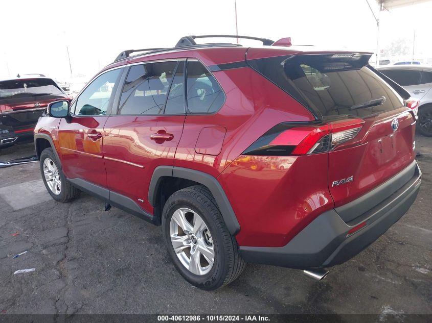 2021 TOYOTA RAV4 HYBRID XLE VIN: 4T3RWRFV5MU047149