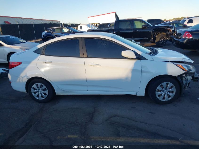 2015 Hyundai Accent Gls VIN: KMHCT4AE3FU886673 Lot: 40612993