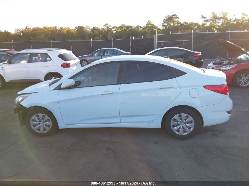 2015 Hyundai Accent Gls VIN: KMHCT4AE3FU886673 Lot: 40612993