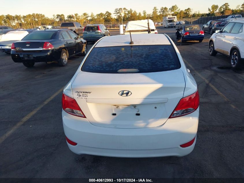 2015 Hyundai Accent Gls VIN: KMHCT4AE3FU886673 Lot: 40612993