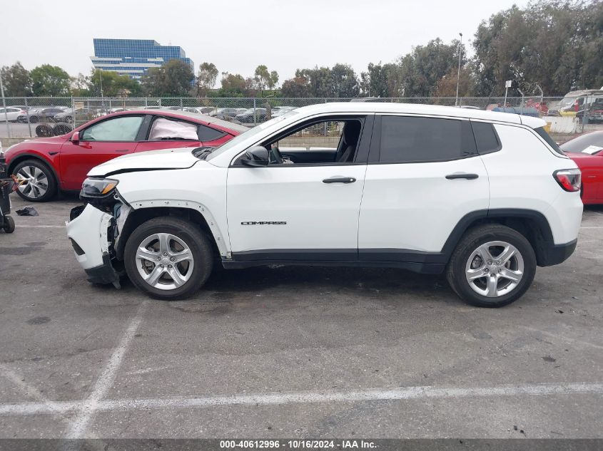 2023 Jeep Compass Sport 4X4 VIN: 3C4NJDAN3PT506410 Lot: 40612996