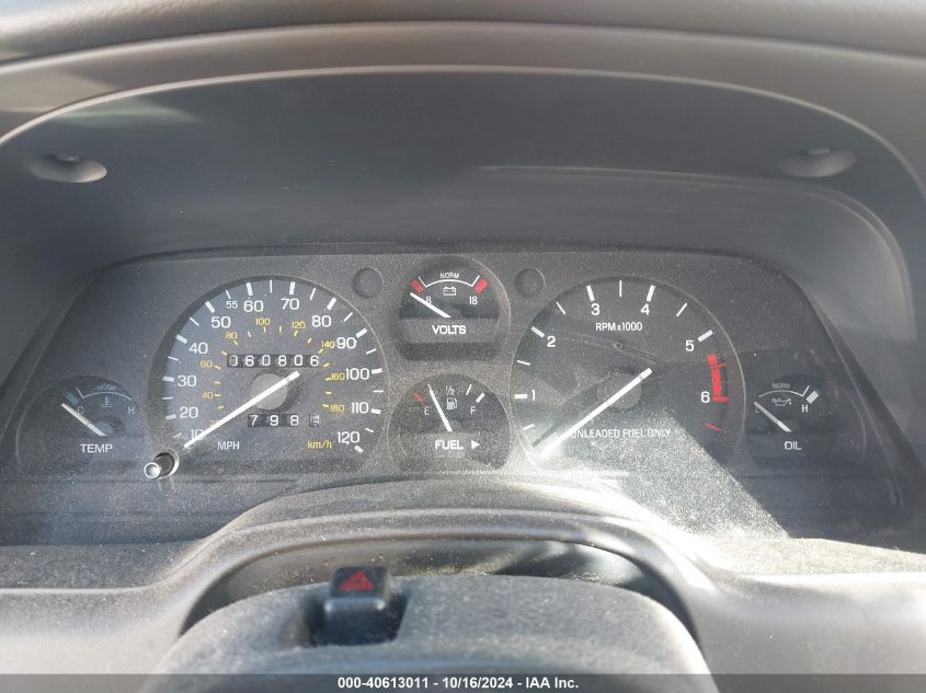 1996 Ford Thunderbird Lx VIN: 1FALP6241TH165840 Lot: 40613011