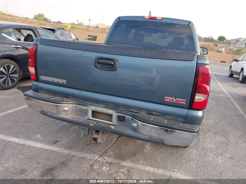 2006 GMC Sierra 1500 Sl VIN: 2GTEC13V261215256 Lot: 40613012