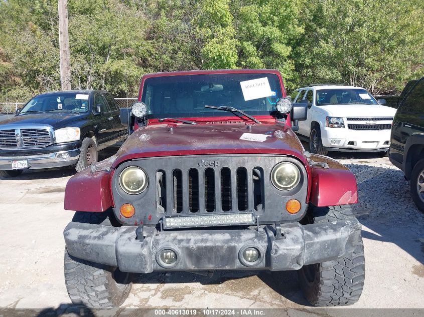 2007 Jeep Wrangler Unlimited Sahara VIN: 1J4GB59147L227681 Lot: 40613019