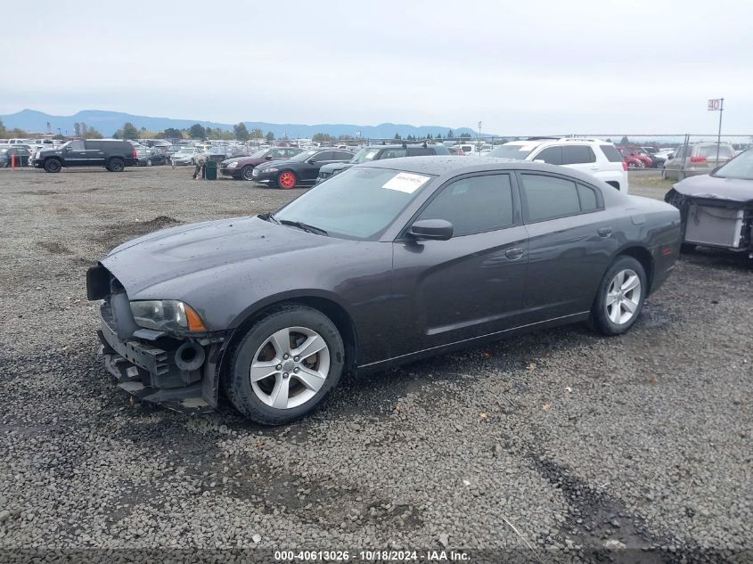 VIN 2C3CDXBG2DH616907 2013 Dodge Charger, SE no.2