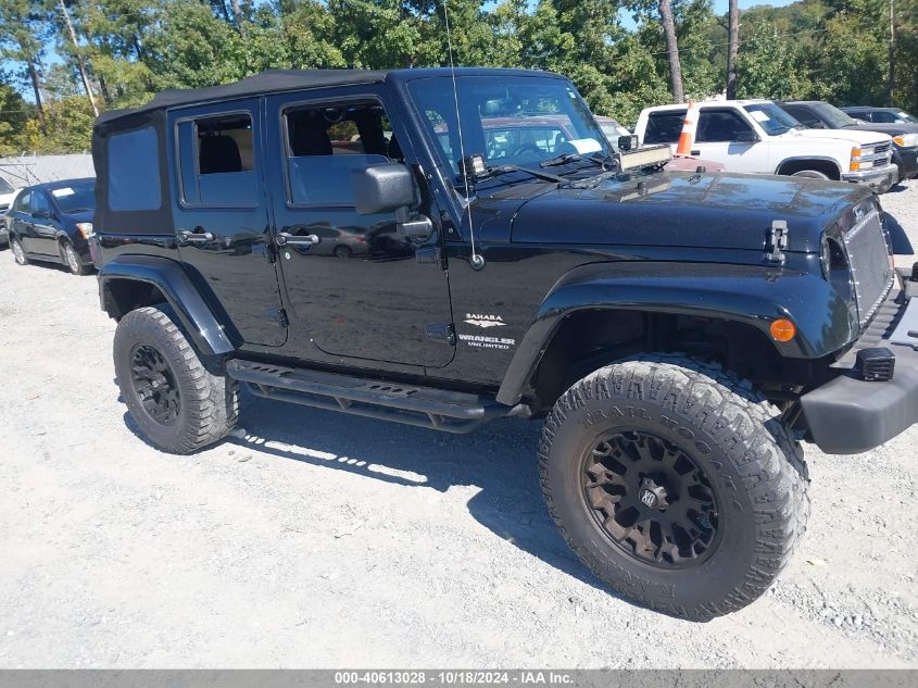 2013 Jeep Wrangler Unlimited Sahara VIN: 1C4BJWEG1DL626028 Lot: 40613028