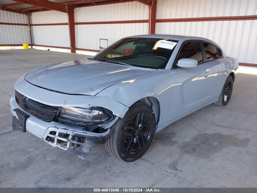Vin: 2c3cdxbgxlh204846, lot: 41102055, dodge charger sxt rwd 20202