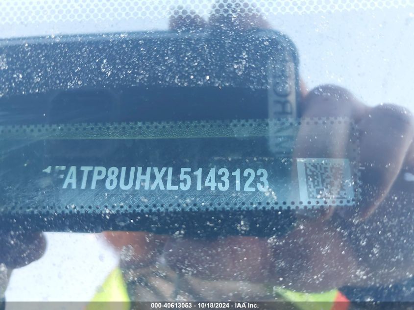 2020 FORD MUSTANG ECOBOOST PREMIUM - 1FATP8UHXL5143123