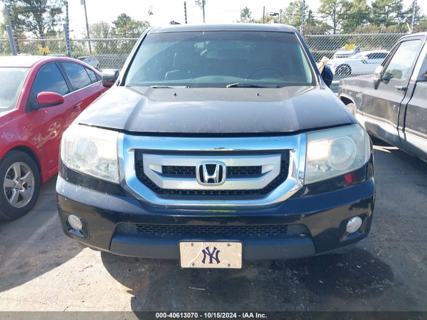 2010 Honda Pilot Ex-L VIN: 5FNYF4H64AB033670 Lot: 40613070