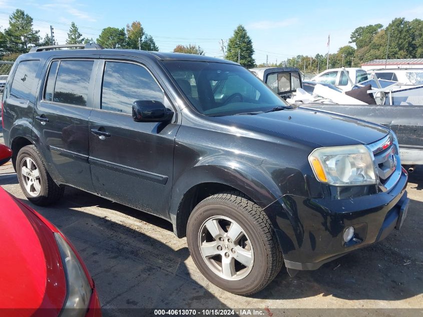 2010 Honda Pilot Ex-L VIN: 5FNYF4H64AB033670 Lot: 40613070