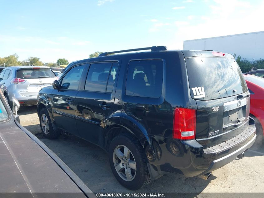 2010 Honda Pilot Ex-L VIN: 5FNYF4H64AB033670 Lot: 40613070