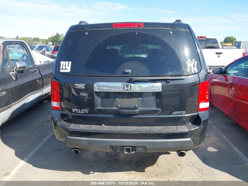 2010 Honda Pilot Ex-L VIN: 5FNYF4H64AB033670 Lot: 40613070
