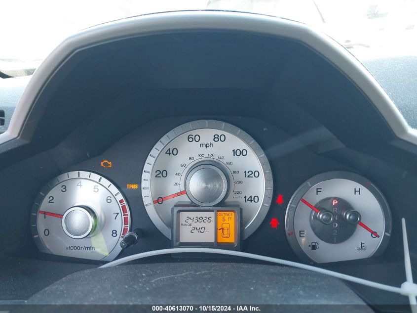 2010 Honda Pilot Ex-L VIN: 5FNYF4H64AB033670 Lot: 40613070