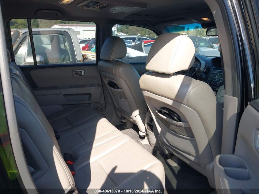 2010 Honda Pilot Ex-L VIN: 5FNYF4H64AB033670 Lot: 40613070