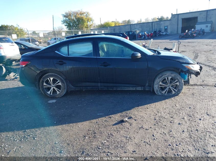 2022 Nissan Sentra Sv Xtronic Cvt VIN: 3N1AB8CV1NY231638 Lot: 40613081