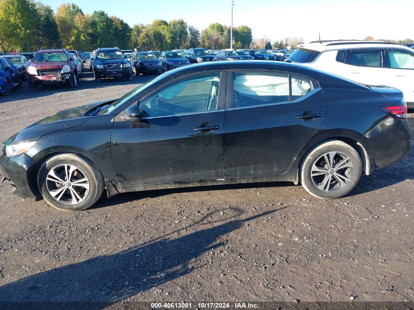 2022 Nissan Sentra Sv Xtronic Cvt VIN: 3N1AB8CV1NY231638 Lot: 40613081