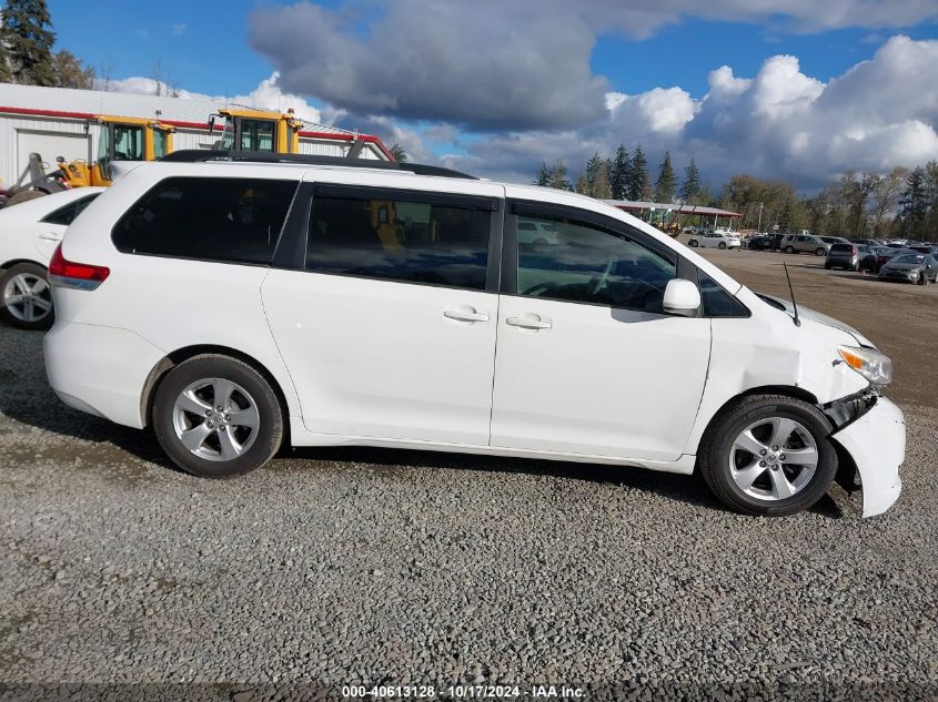 2013 Toyota Sienna Le V6 8 Passenger VIN: 5TDKK3DC3DS354512 Lot: 40613128