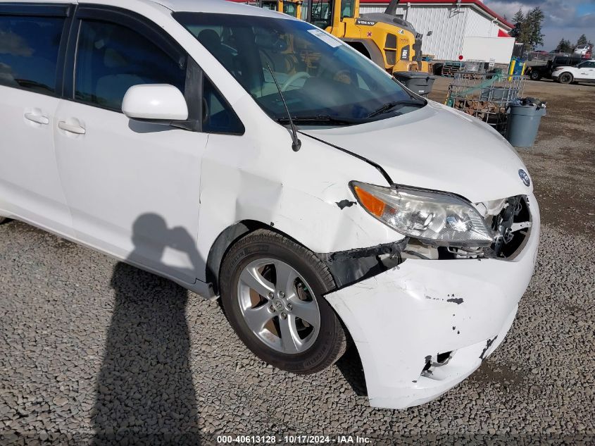 2013 Toyota Sienna Le V6 8 Passenger VIN: 5TDKK3DC3DS354512 Lot: 40613128