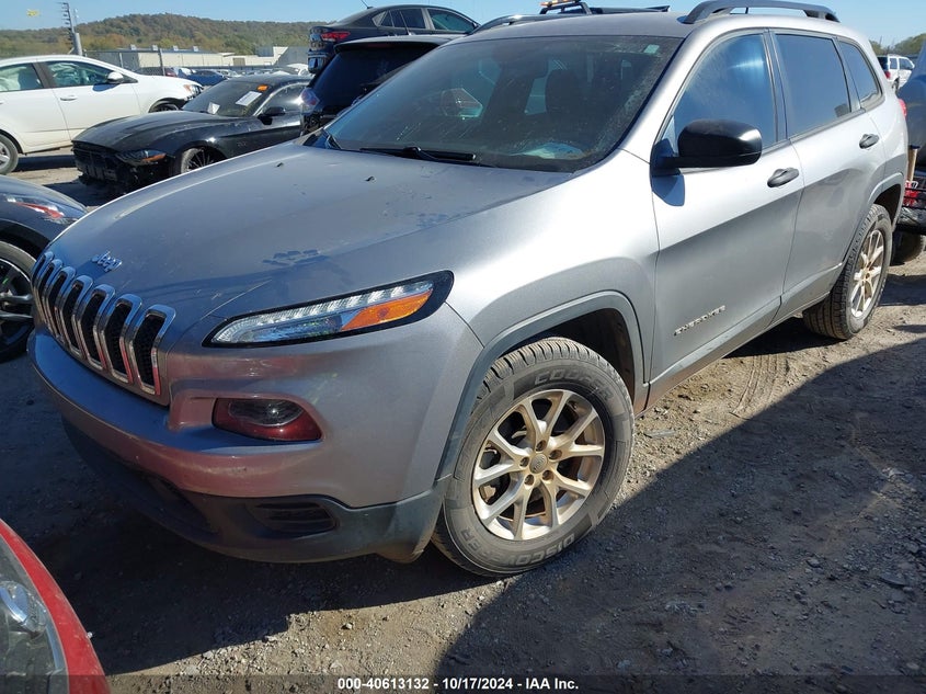 2016 JEEP CHEROKEE SPORT - 1C4PJMAB2GW121915
