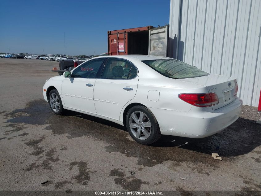 2006 Lexus Es 330 VIN: JTHBA30G265150805 Lot: 40613151