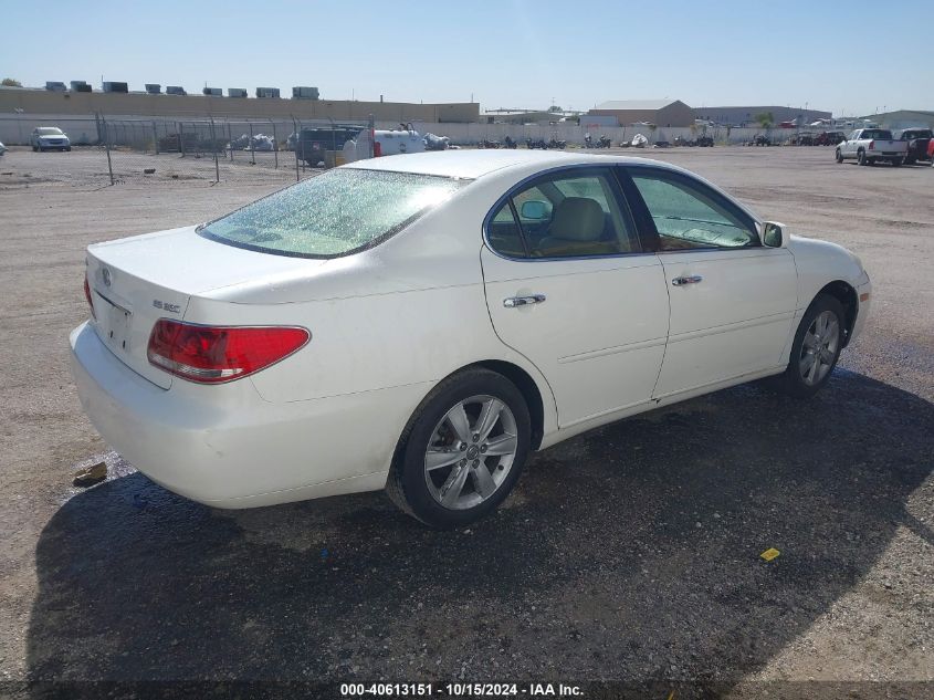 2006 Lexus Es 330 VIN: JTHBA30G265150805 Lot: 40613151