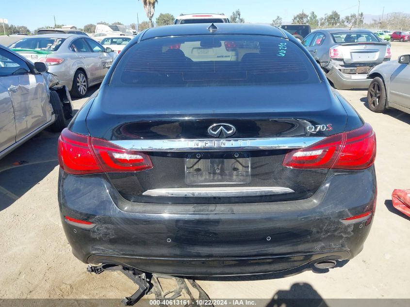 2015 Infiniti Q70 3.7 VIN: JN1BY1AP9FM541894 Lot: 40613161