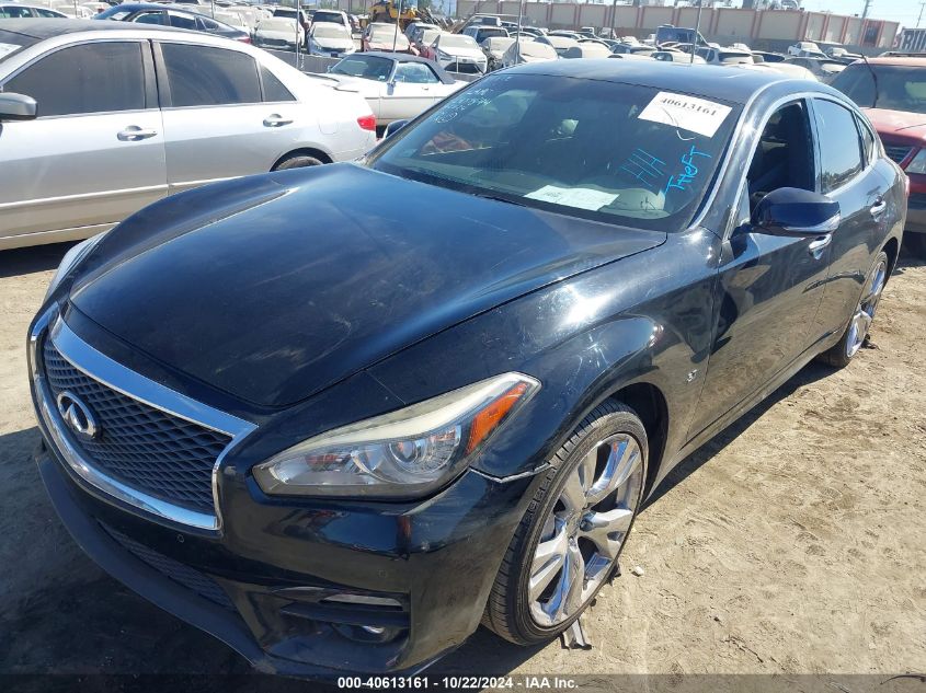 2015 Infiniti Q70 3.7 VIN: JN1BY1AP9FM541894 Lot: 40613161