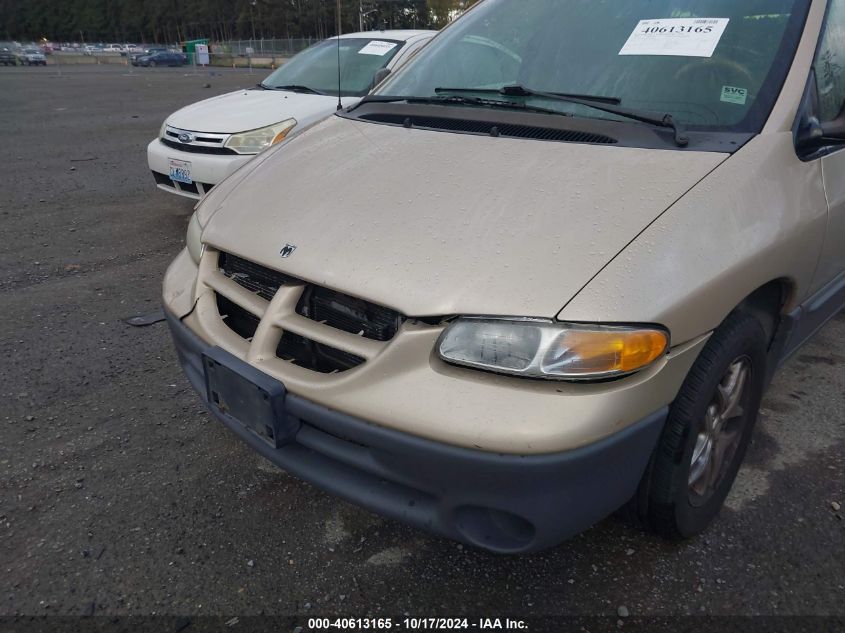 1999 Dodge Grand Caravan Le VIN: 1B4GP54L1XB549889 Lot: 40613165