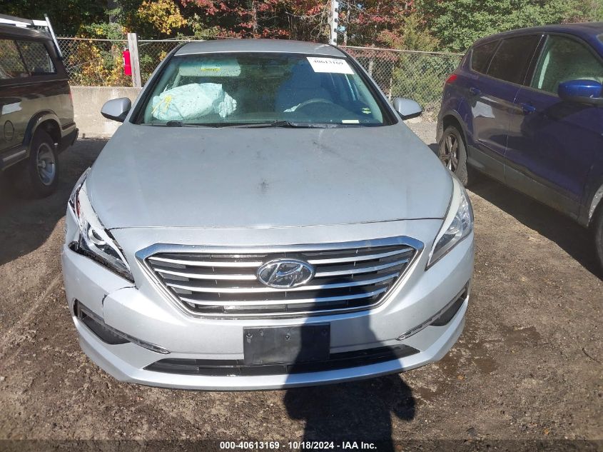 2015 Hyundai Sonata Se VIN: 5NPE24AF6FH040010 Lot: 40613169