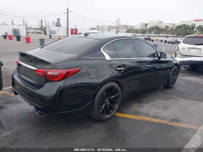 2019 Infiniti Q50 3.0T Luxe VIN: JN1EV7AP9KM512558 Lot: 40613174