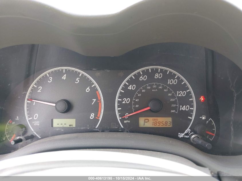 2010 Toyota Corolla VIN: 1NXBU4EE2AZ236728 Lot: 40613195