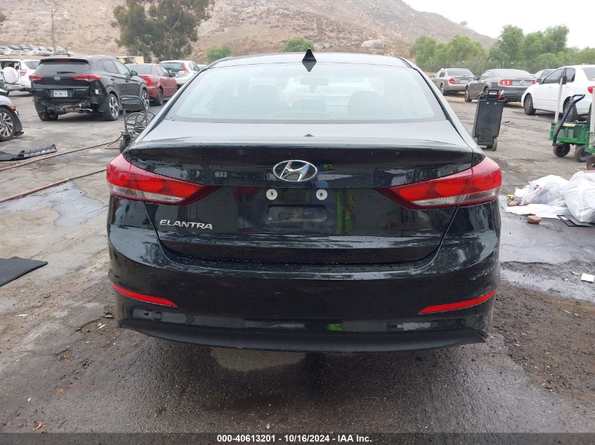 2018 Hyundai Elantra Sel VIN: 5NPD84LF1JH378091 Lot: 40613201