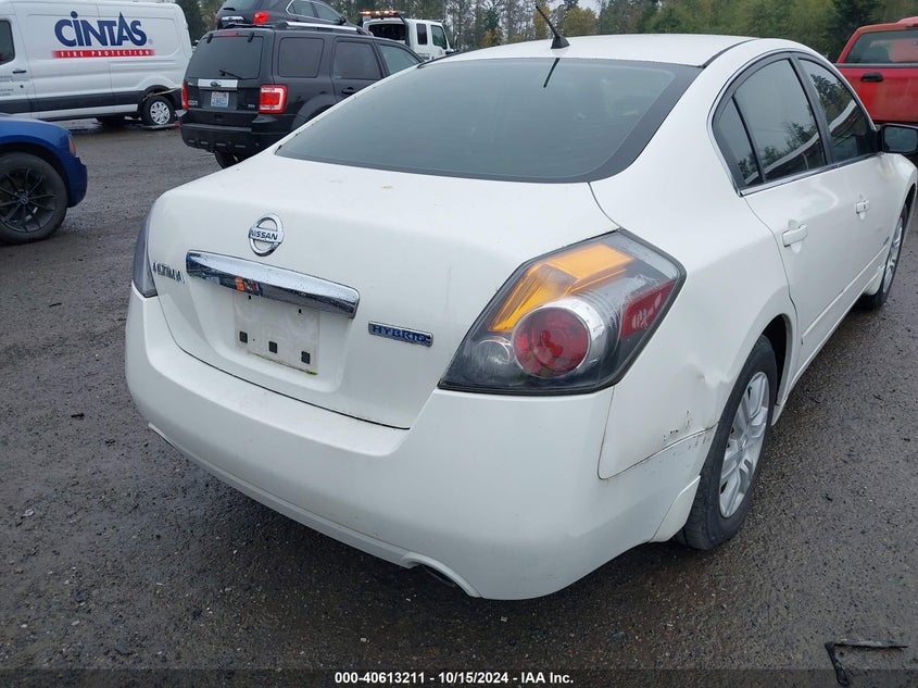 2011 Nissan Altima Hybrid VIN: 1N4CL2AP1BC122174 Lot: 40613211