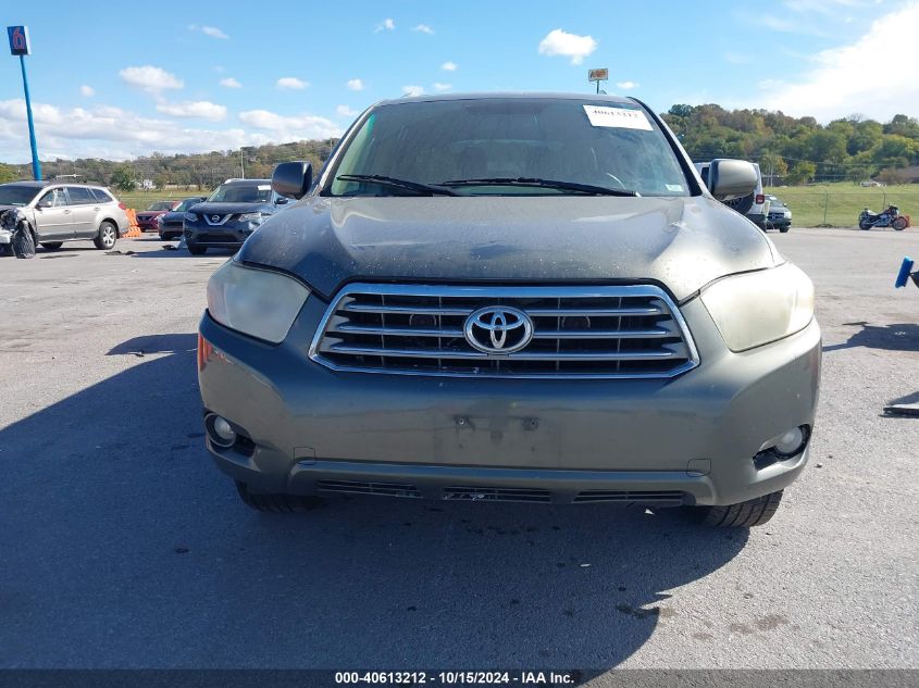 2008 Toyota Highlander Limited VIN: JTEDS42A582012729 Lot: 40613212